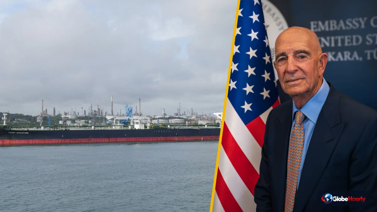 Brent oil hits $117, Dow falls 653 as US envoy says Iran strike possible