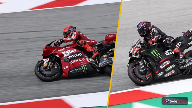 Márquez wins Phillip Island sprint, takes MotoGP lead as Martín breaks arm