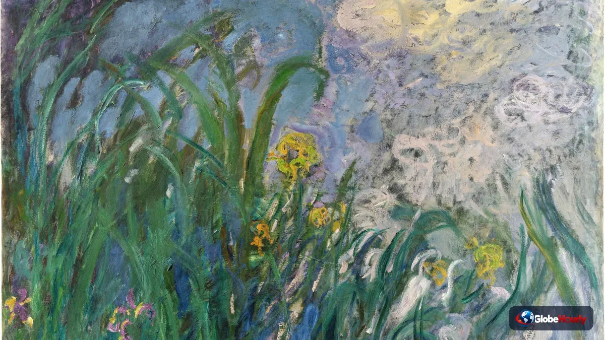 Monet's 'Iris' sells for €50 million, a record for an auction in France