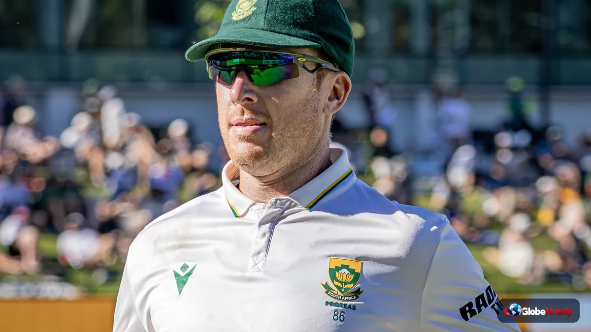 South Africa beat Australia by 176 runs at Newlands to win Test series 2-1 as Simon Harmer takes 6-16