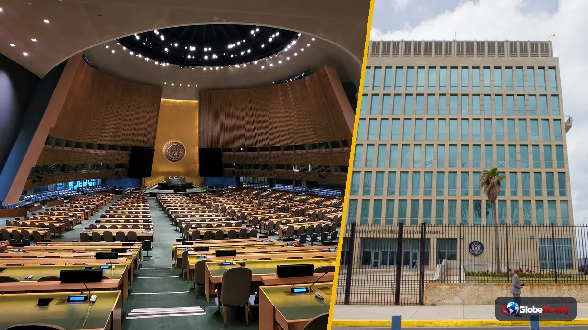 UN votes 130-17 against US embargo on Cuba, weakest support in decades; US expels Cuban diplomat